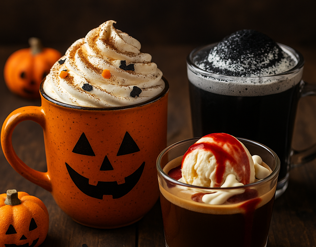 Kawa na Halloween, która zaskoczy gości